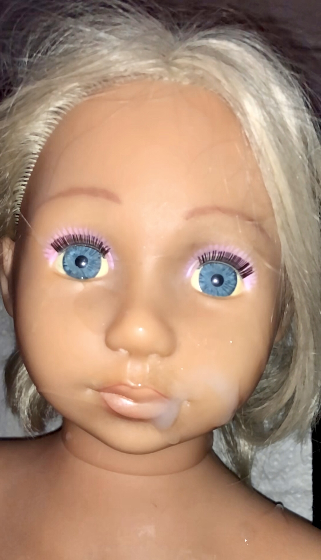 Cute smelly second hand store hairdresser doll