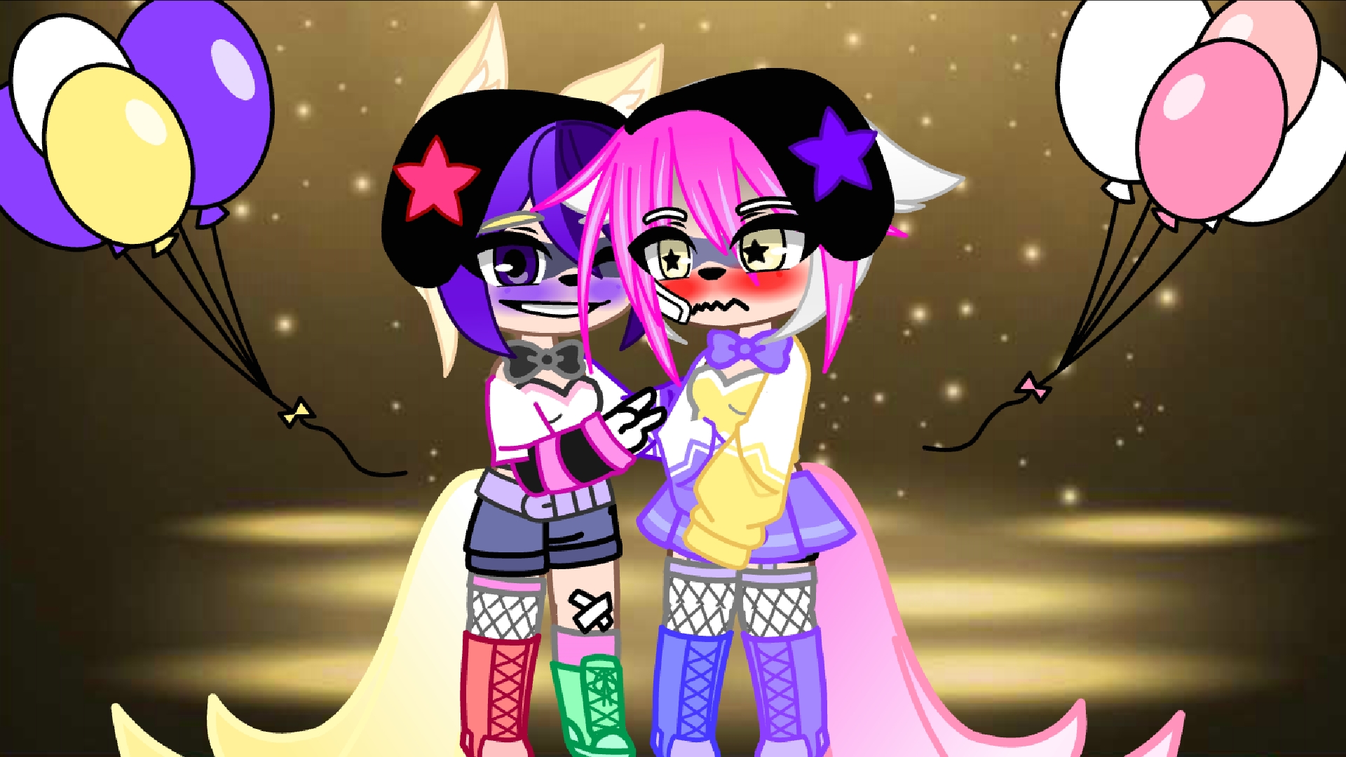 Ft.Foxy and Lolbit changed their clothes