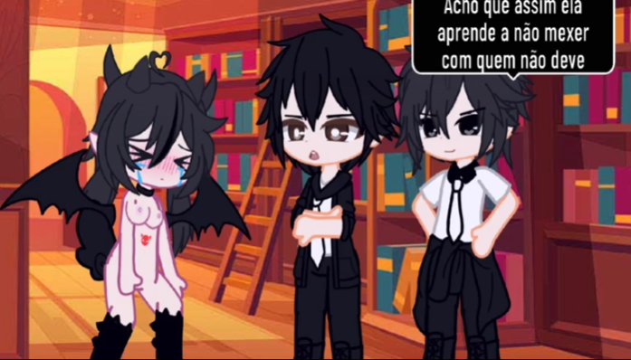 gasosa pelada na biblioteca