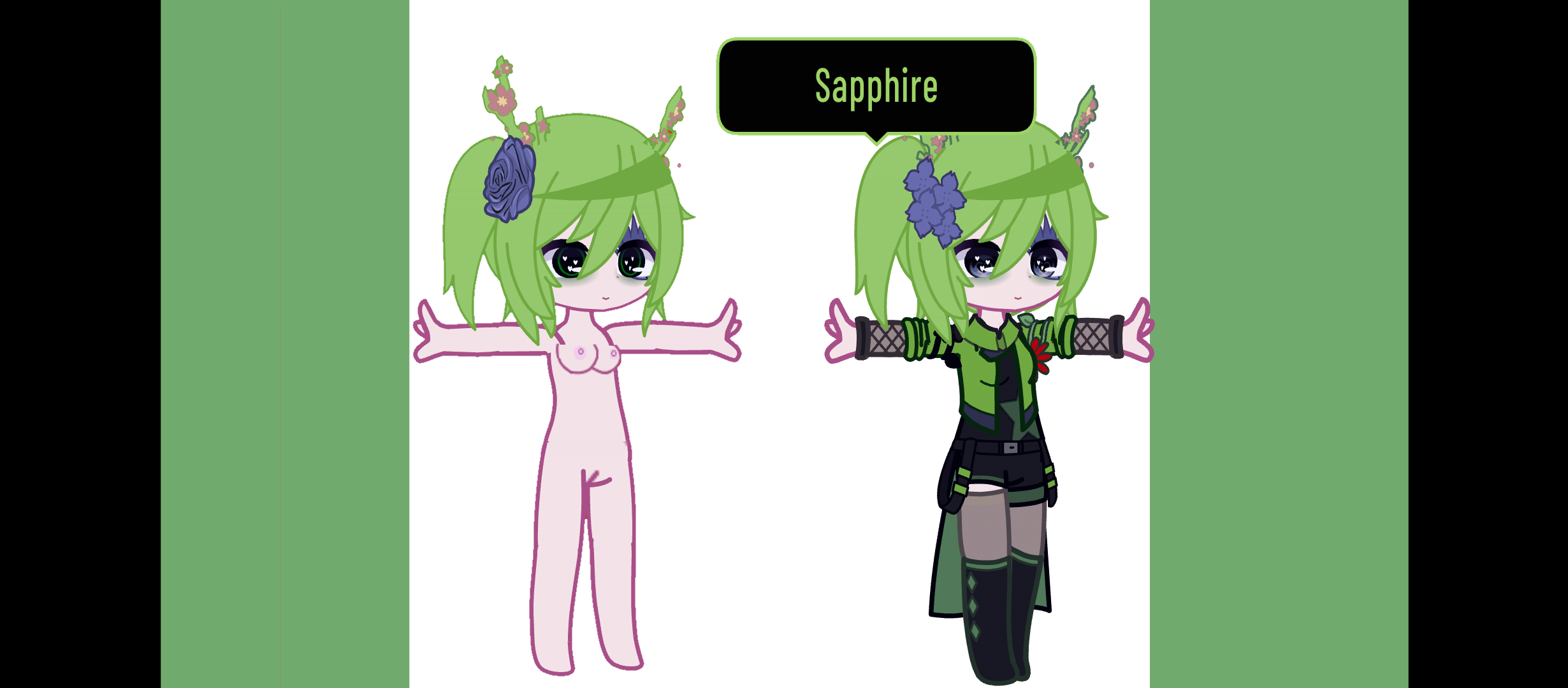 Algumas informações sobre meus personagens<3