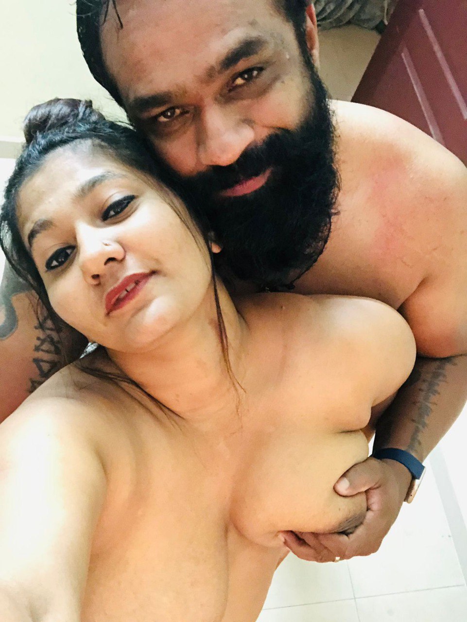 Desi Aunty With Boyfriend