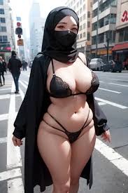 Hot Hijab wearing Muslim women