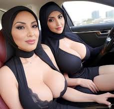 Hot Hijab wearing Muslim women
