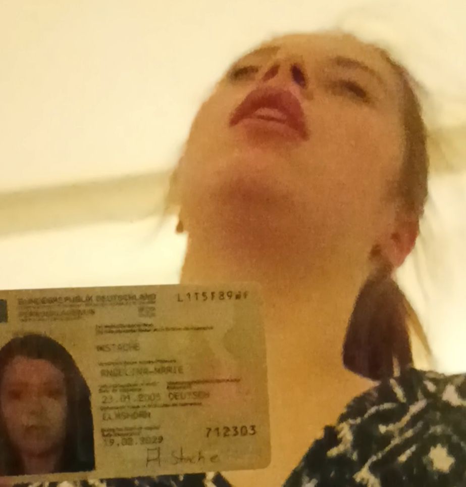 German Slut Angelina-Marie