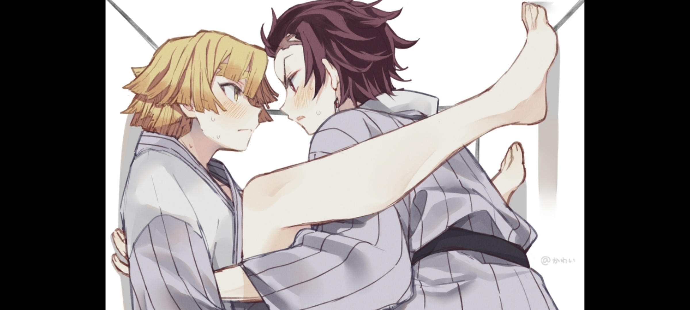 Zenitsu x Tanjiro ship 