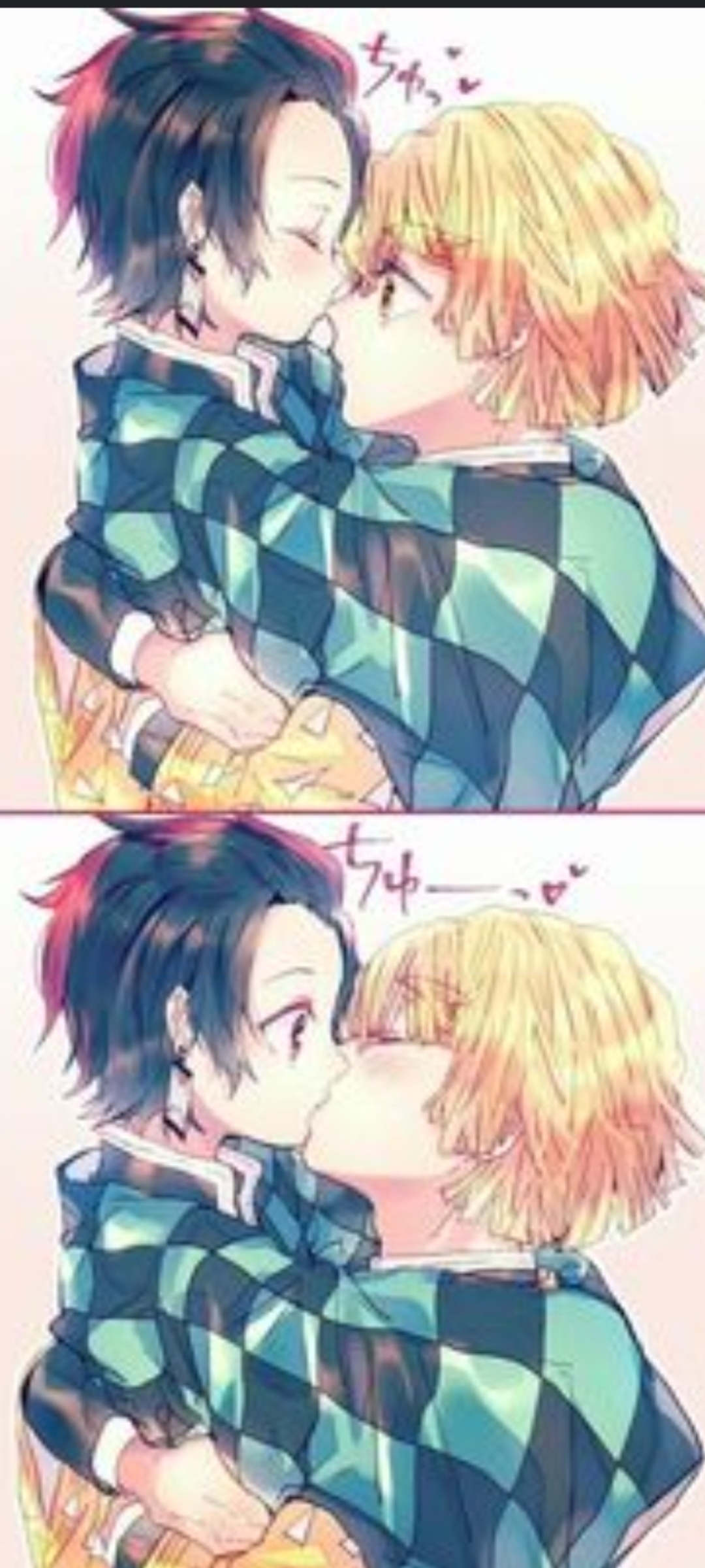 Zenitsu x Tanjiro ship 