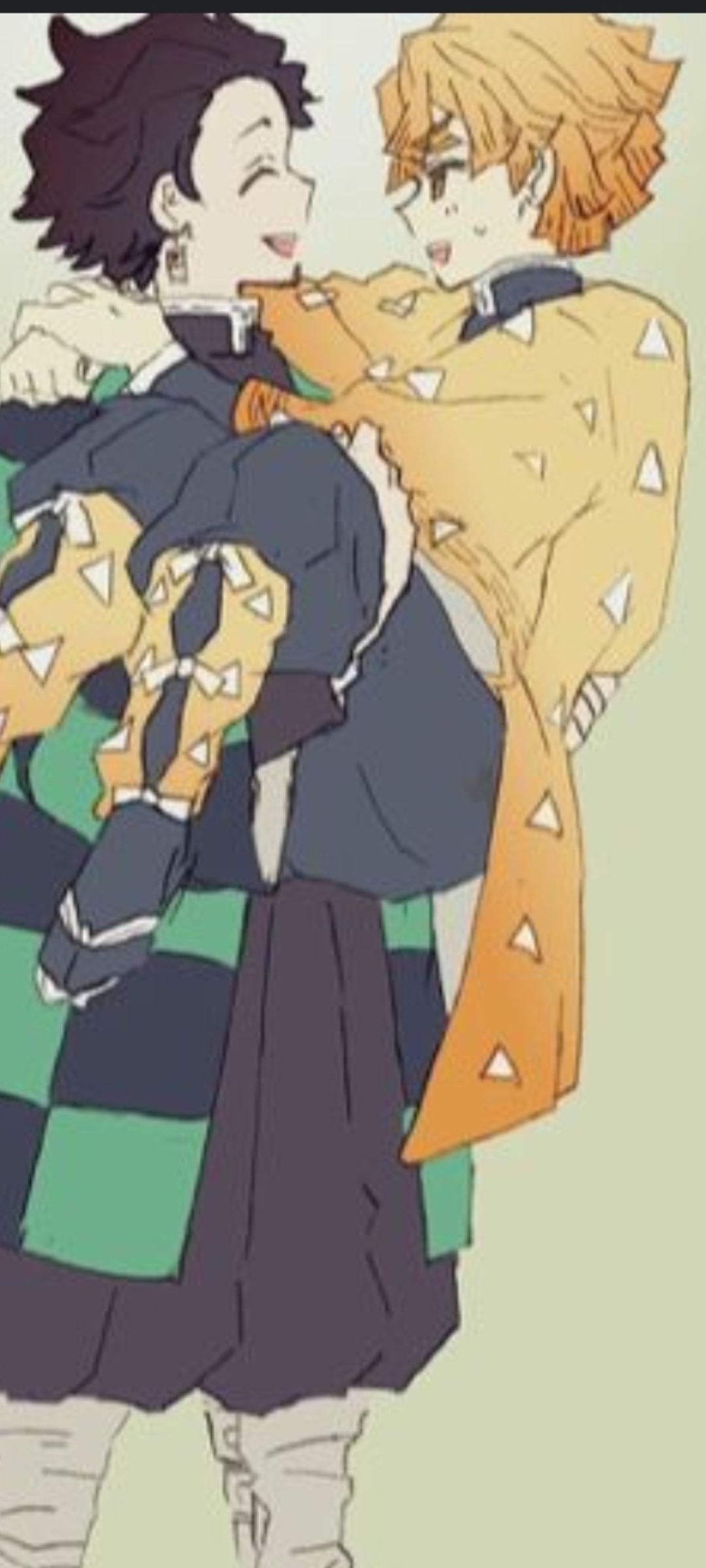 Zenitsu x Tanjiro ship 