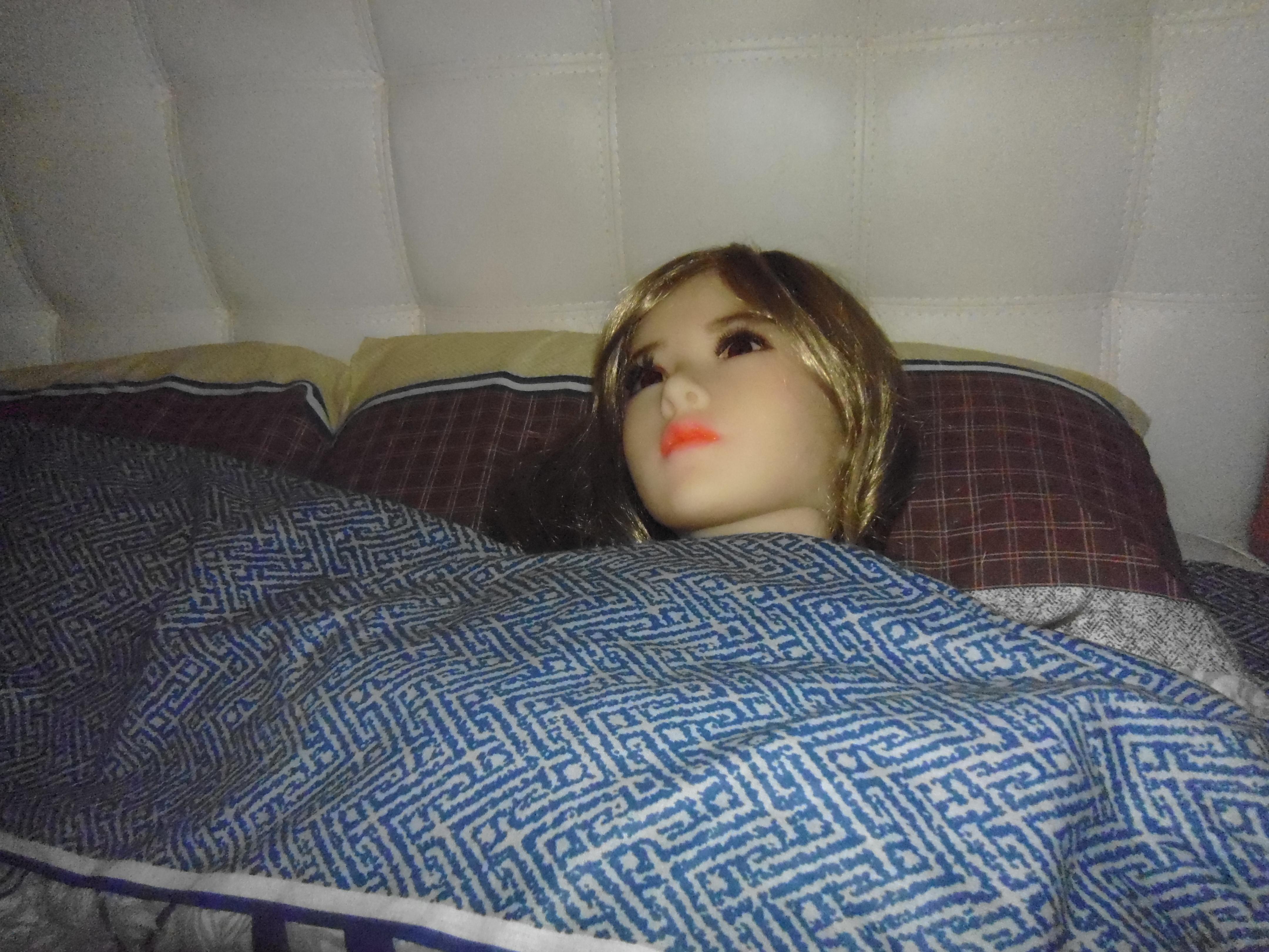 Nomi want to sleep, but must do HJ to horny roommate.