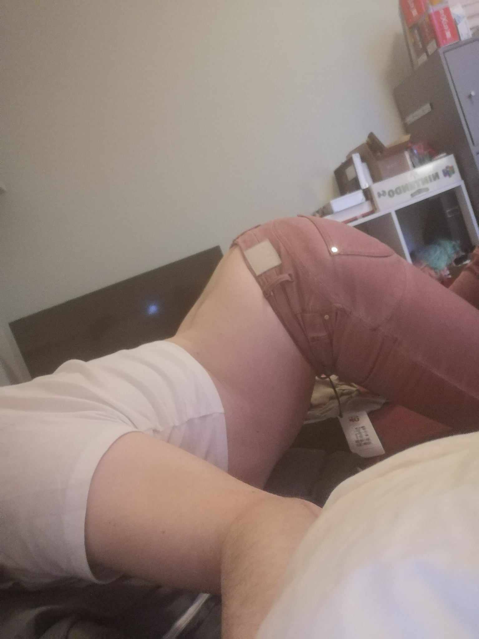 crossdresser with dildo in mouth