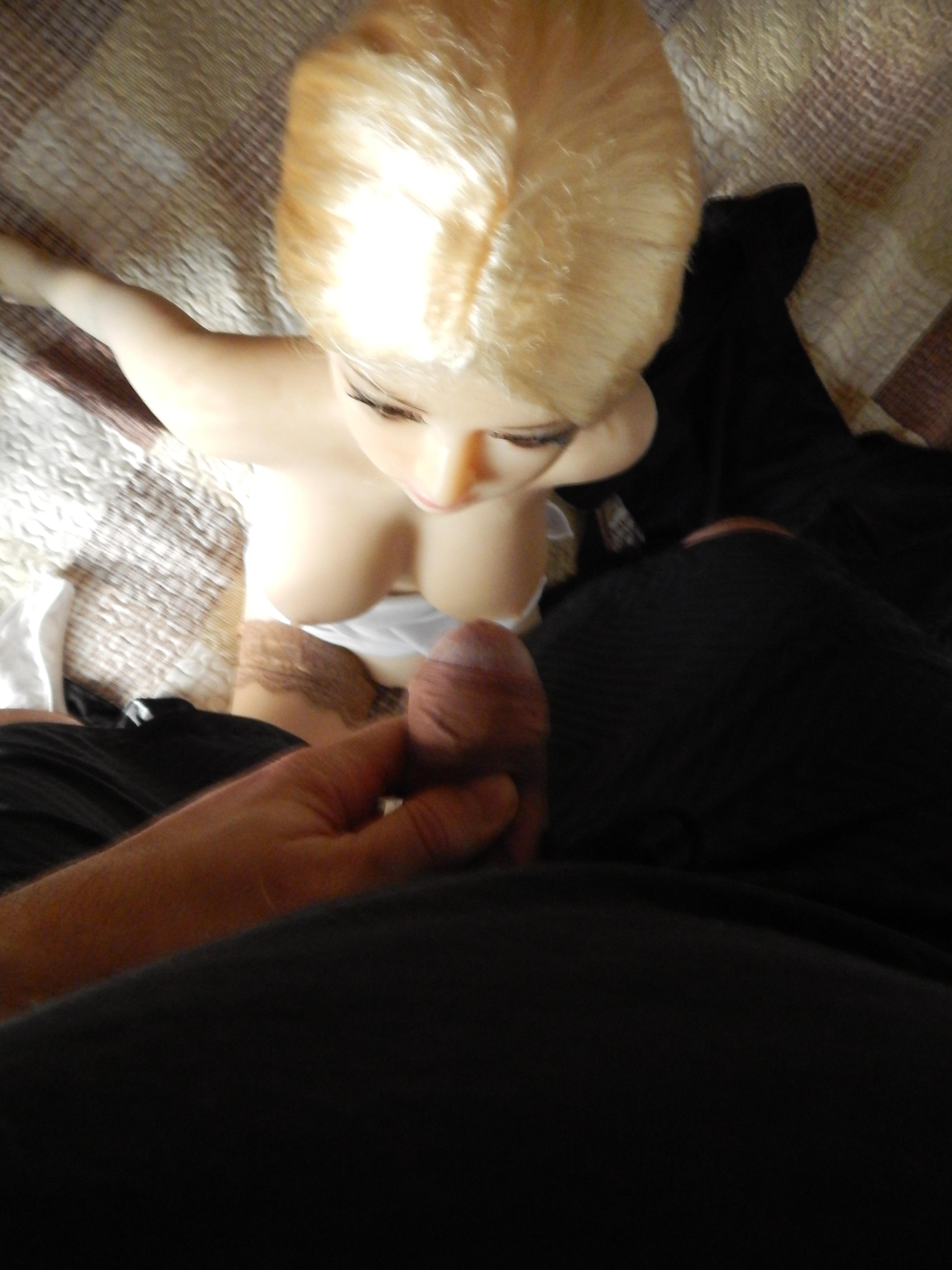 Blonde maid passes advanced job-interview. (some GIFs)