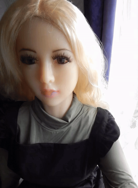 Blonde maid passes advanced job-interview. (some GIFs)