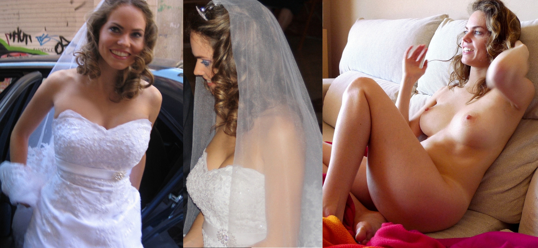 Lovely public slut spreading outdoors