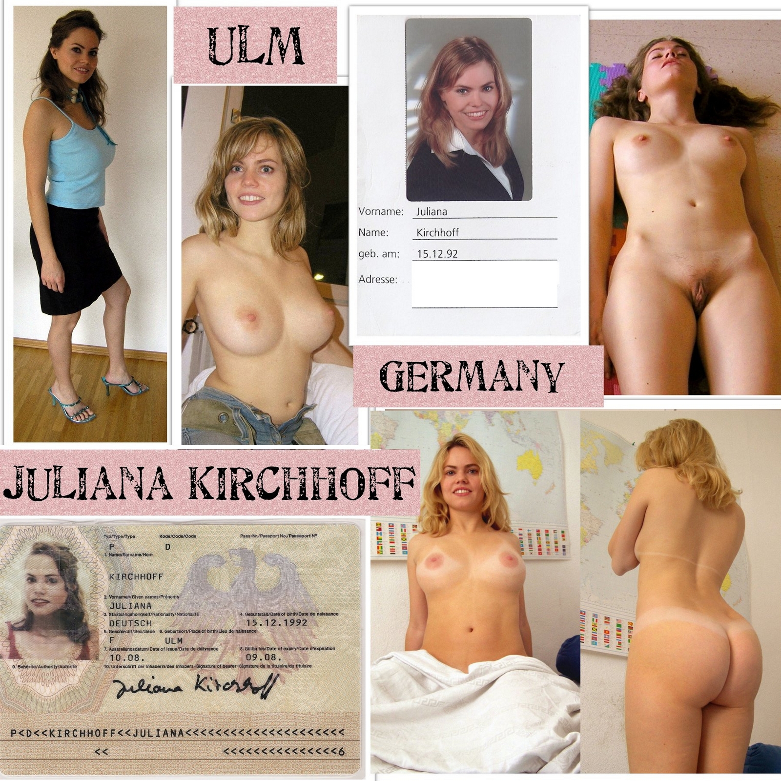 Lovely public slut spreading outdoors