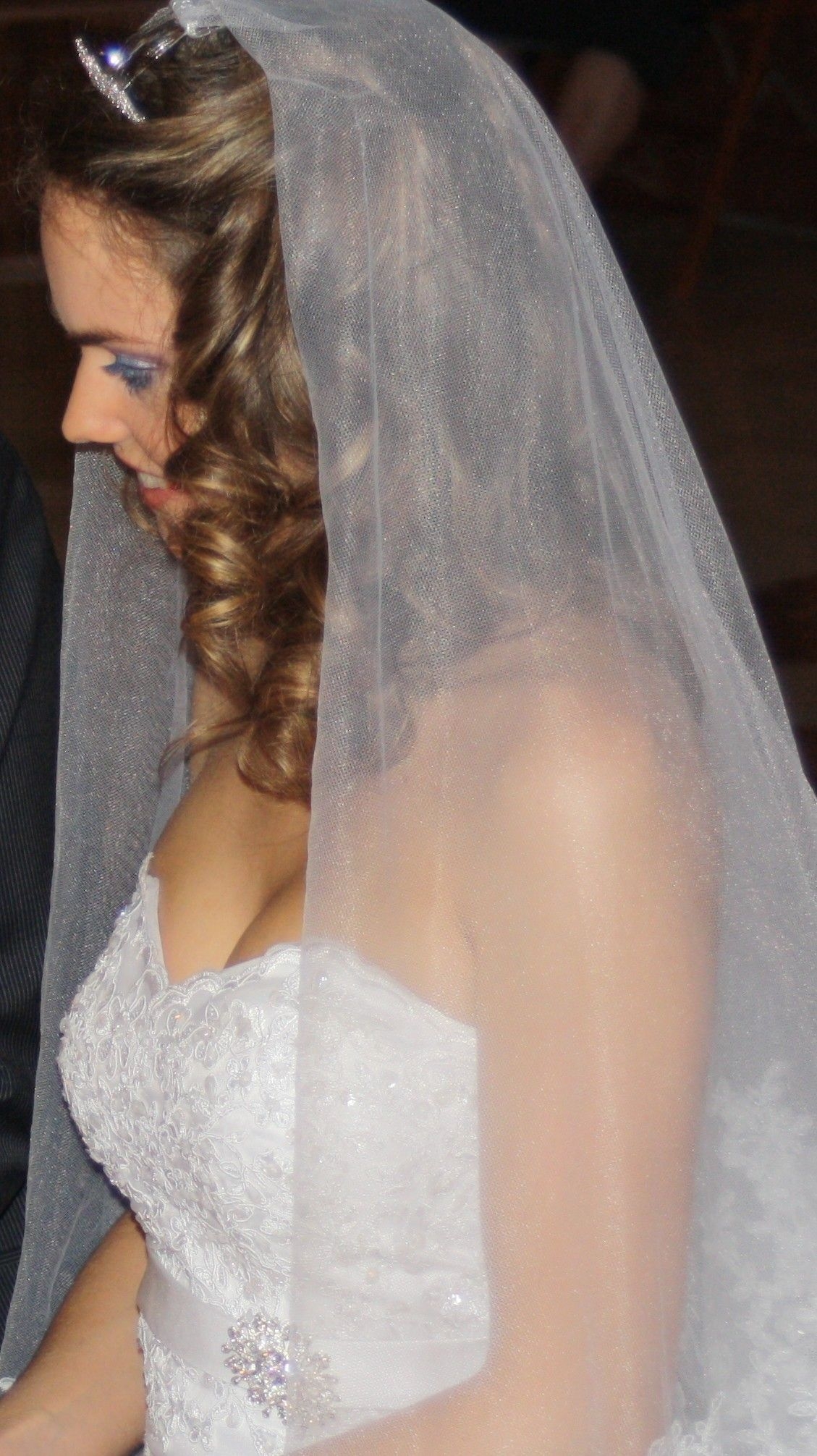 Lovely public slut spreading outdoors