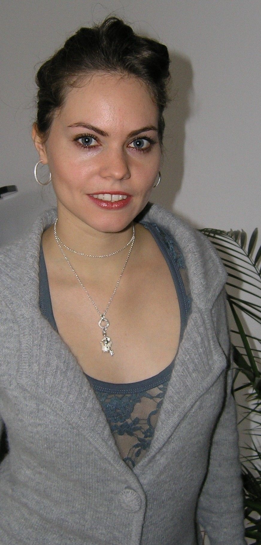 Lovely public slut spreading outdoors