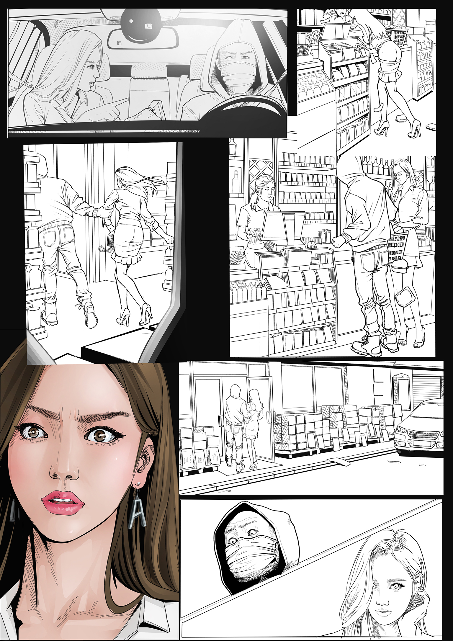 Kinky TS and girl couple 6