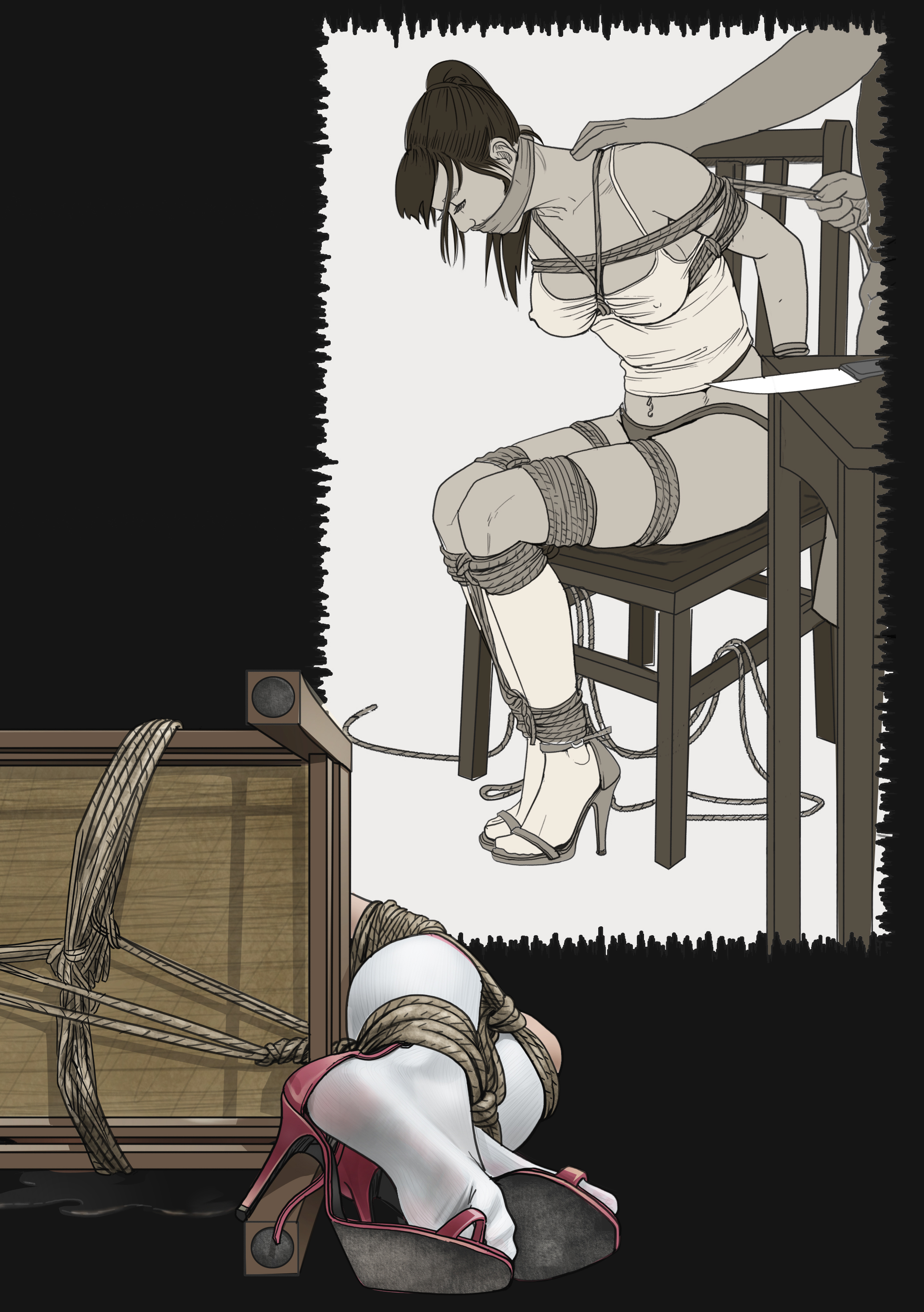 Kinky TS and girl couple 6