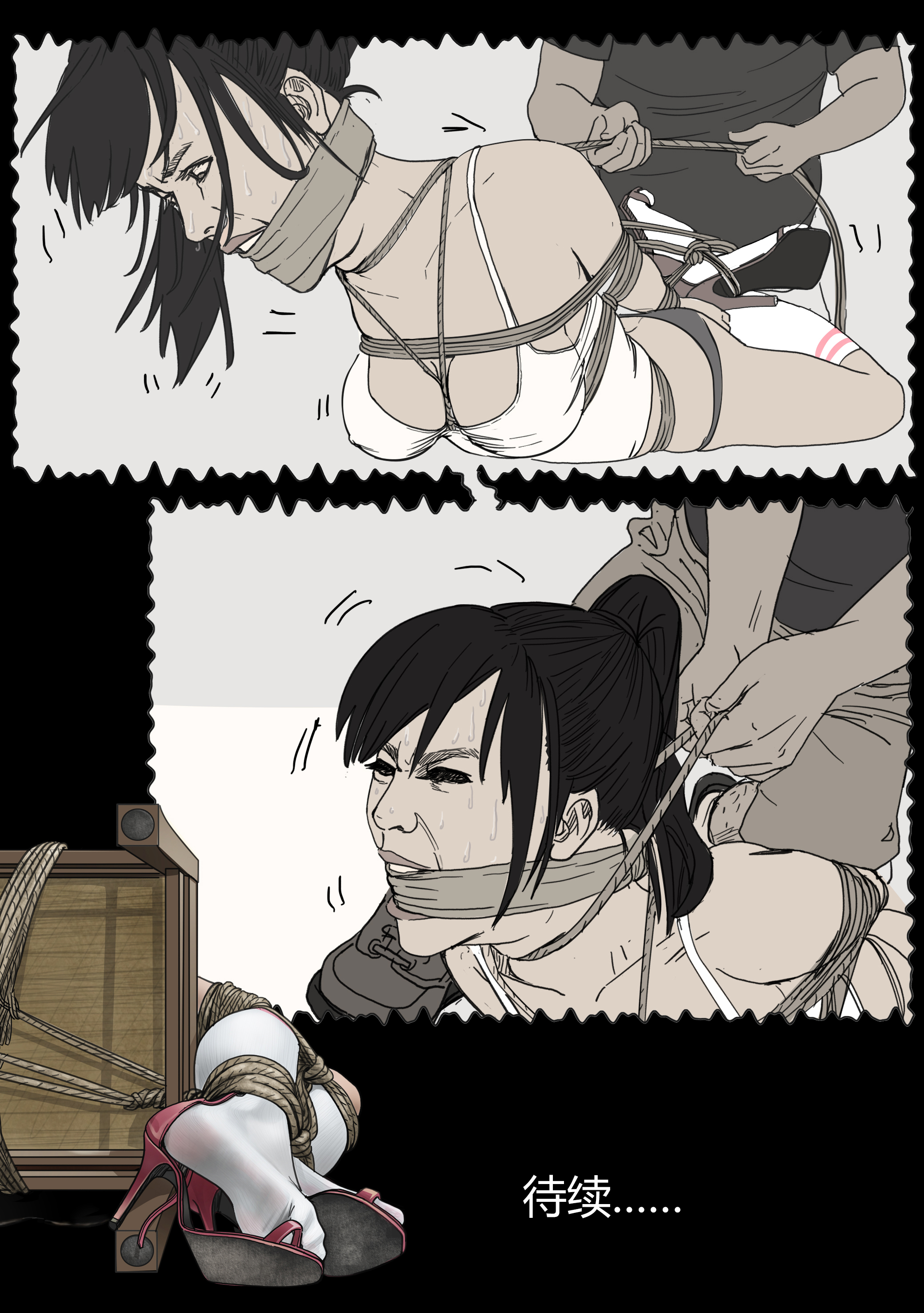 Kinky TS and girl couple 6