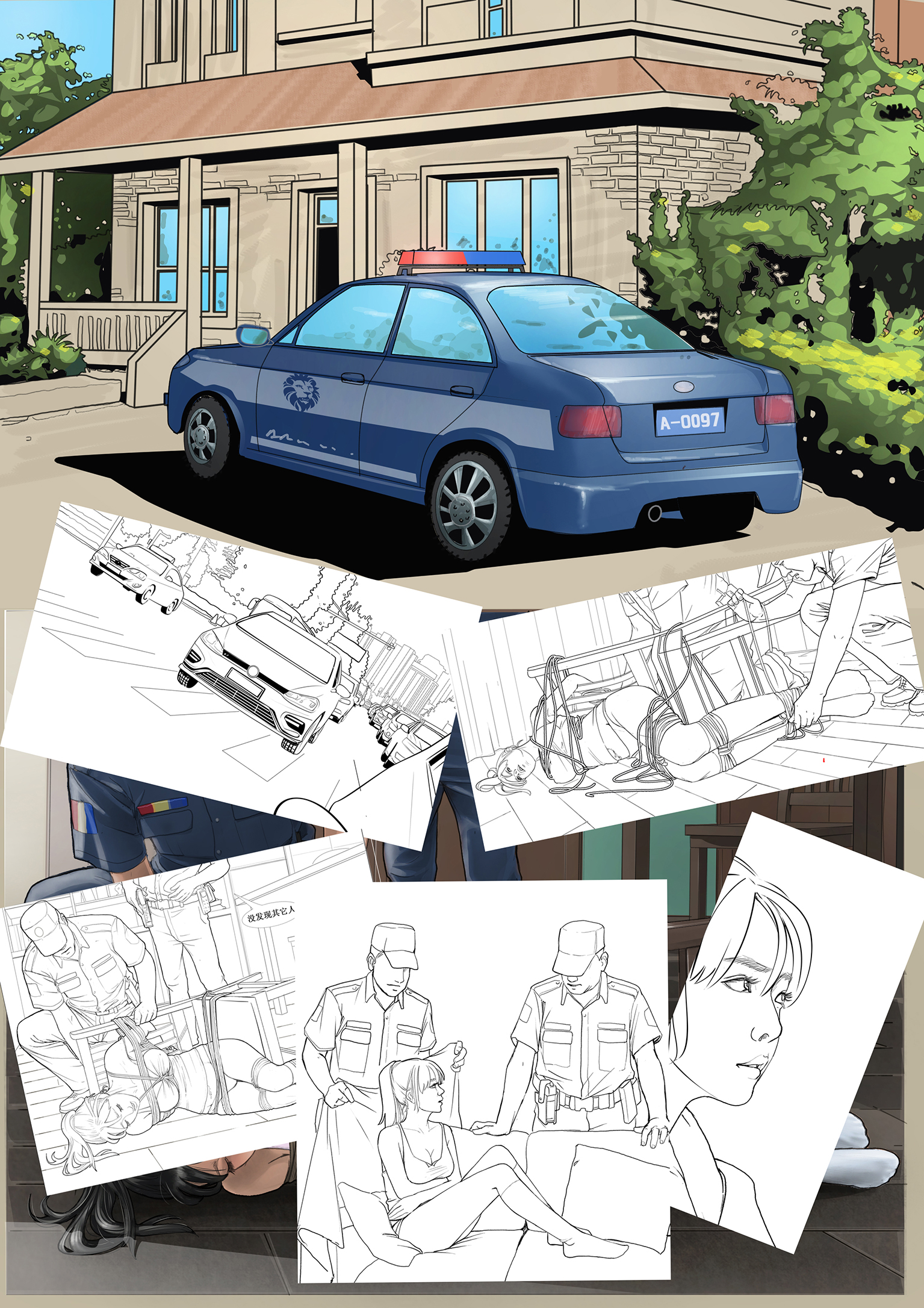 Kinky TS and girl couple 7