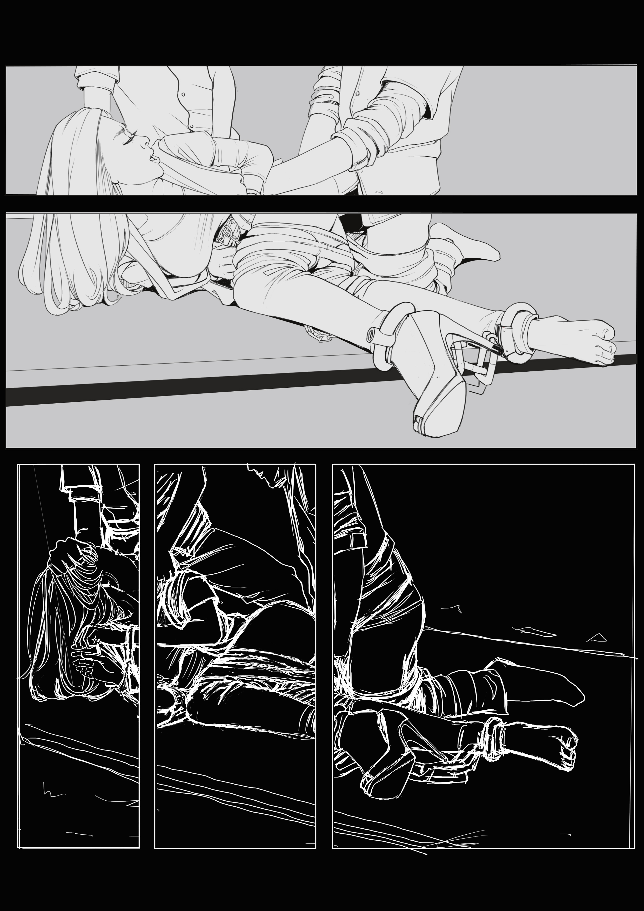 Kinky TS and girl couple 10