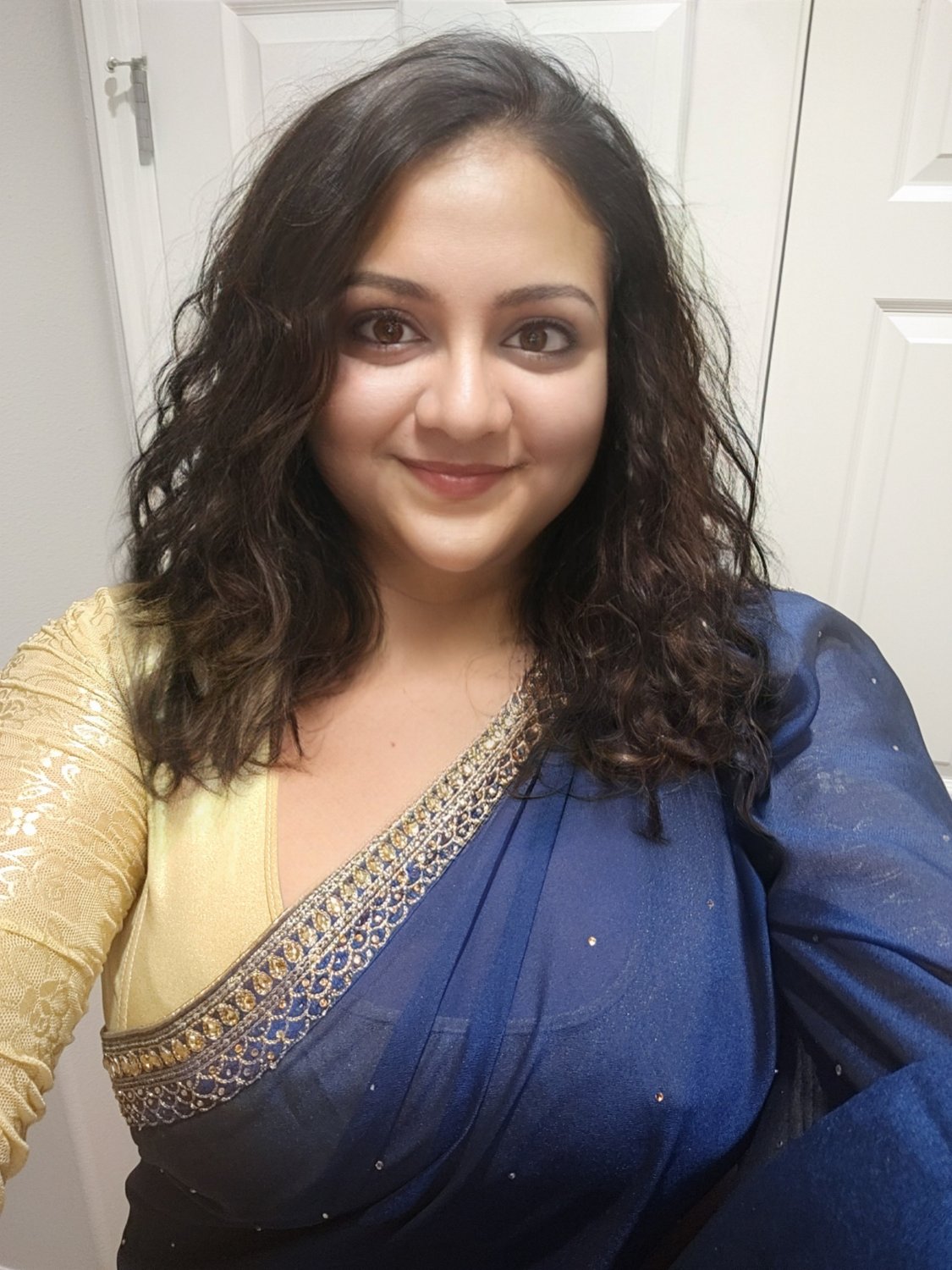 Chubby Indian mature woman