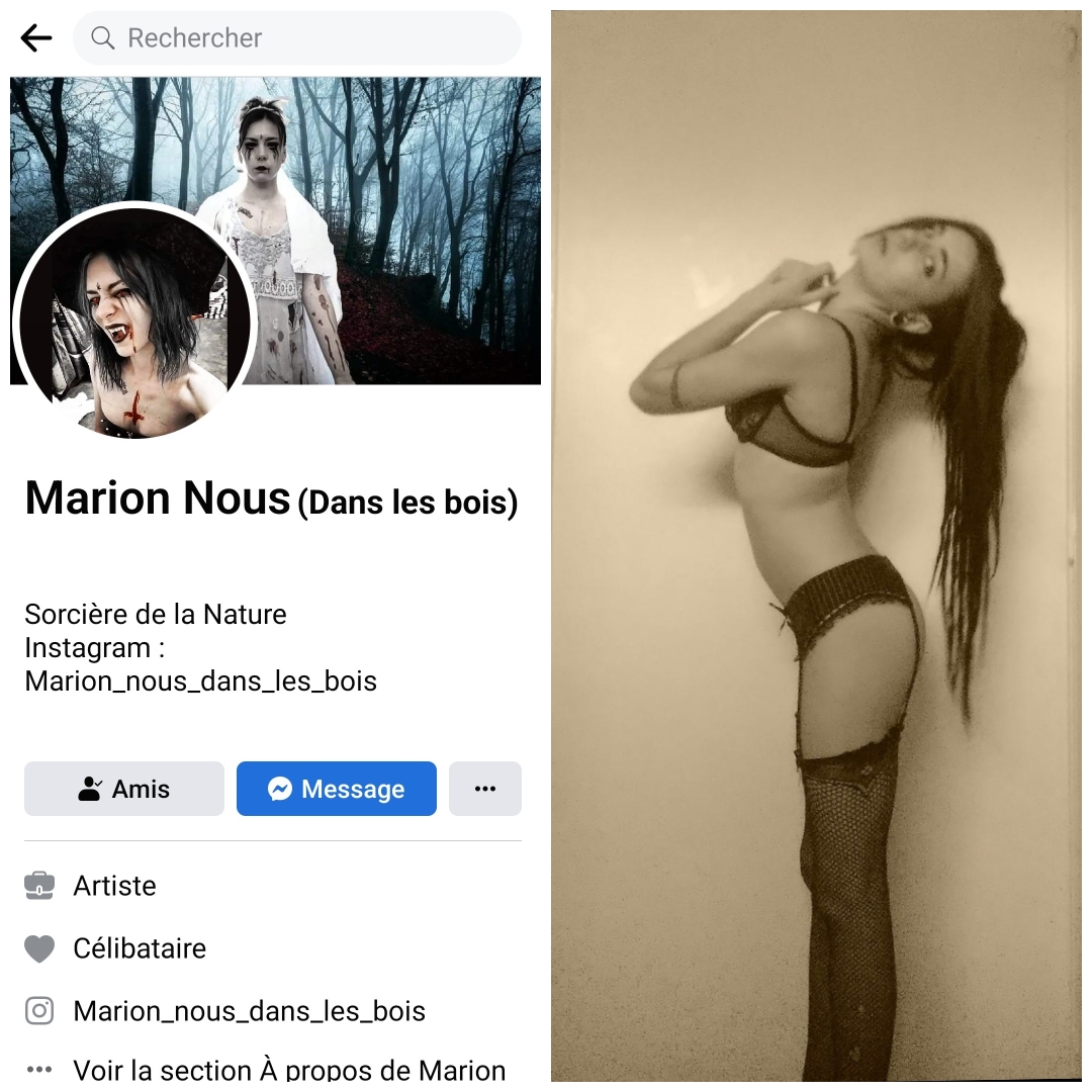 Marion 18y has daddy issues so she strips naked online