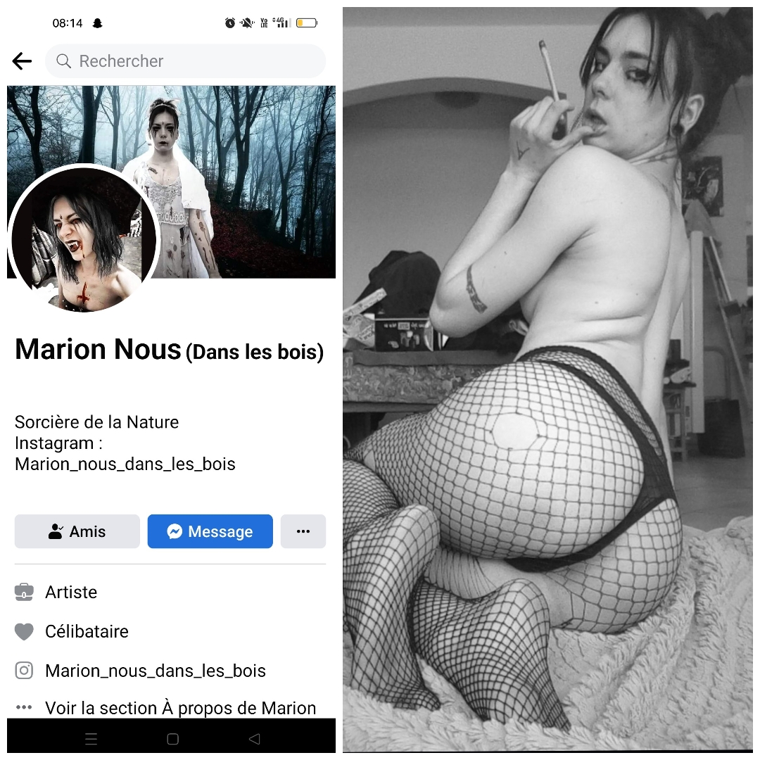 Marion 18y has daddy issues so she strips naked online