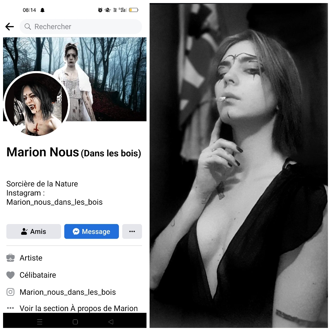 Marion 18y has daddy issues so she strips naked online