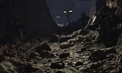 The movement from the outcoves bunker to the lumber yard