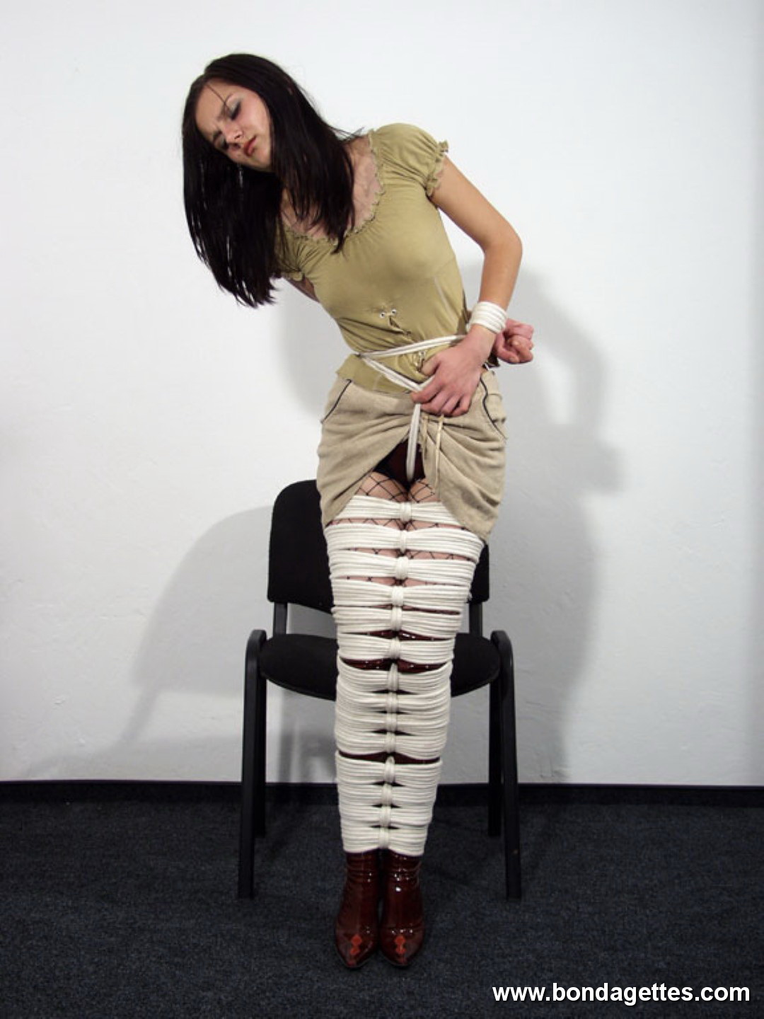 Hot girl in bondage 17