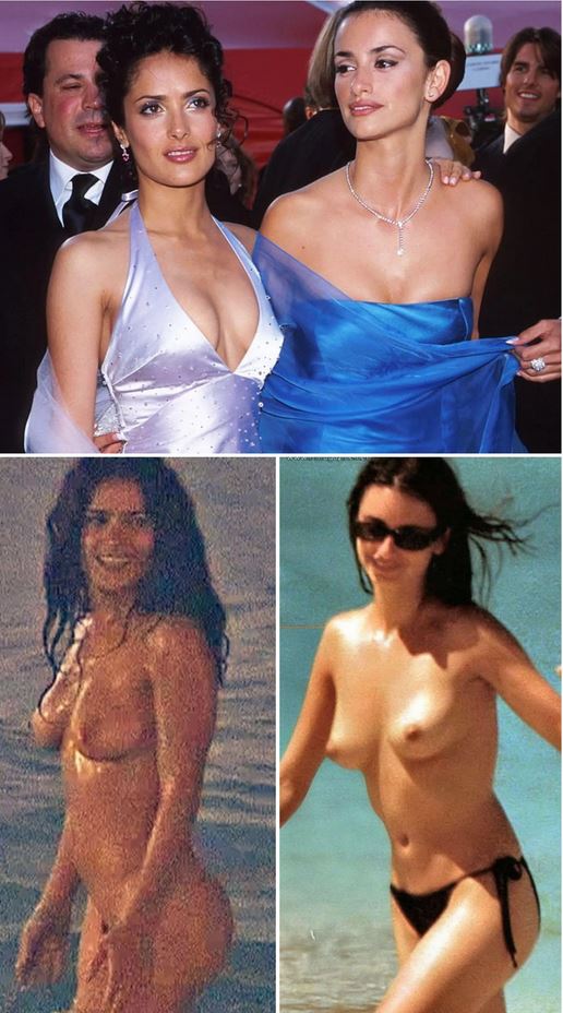 repost: Salma Hayek/Penélope Cruz