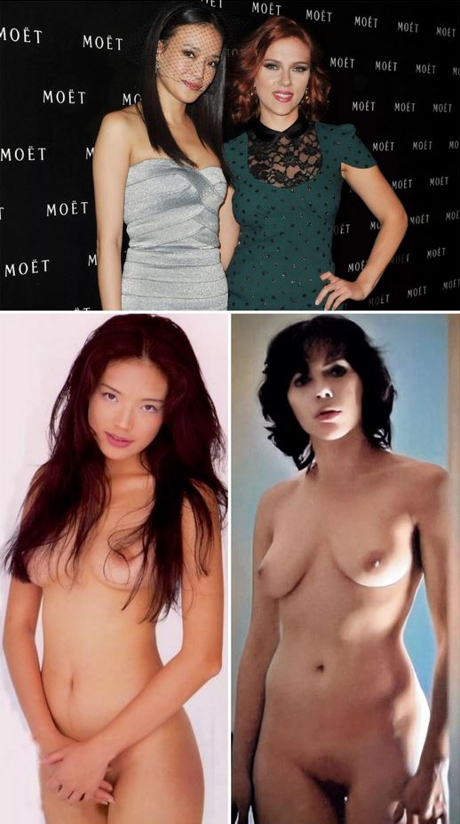 repost: Shu Qi/Scarlett Johansson