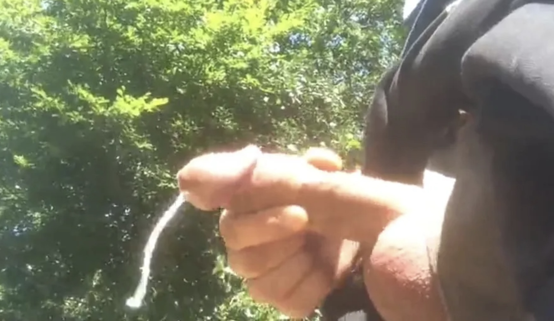 2018 My cock outdoors tried to get seen by somebody