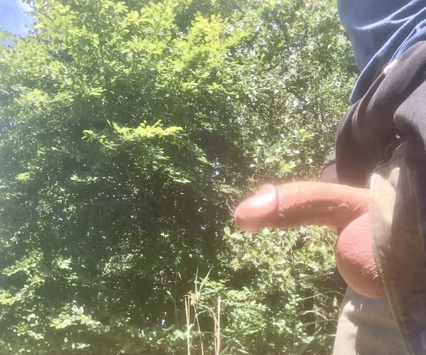 2018 My cock outdoors tried to get seen by somebody