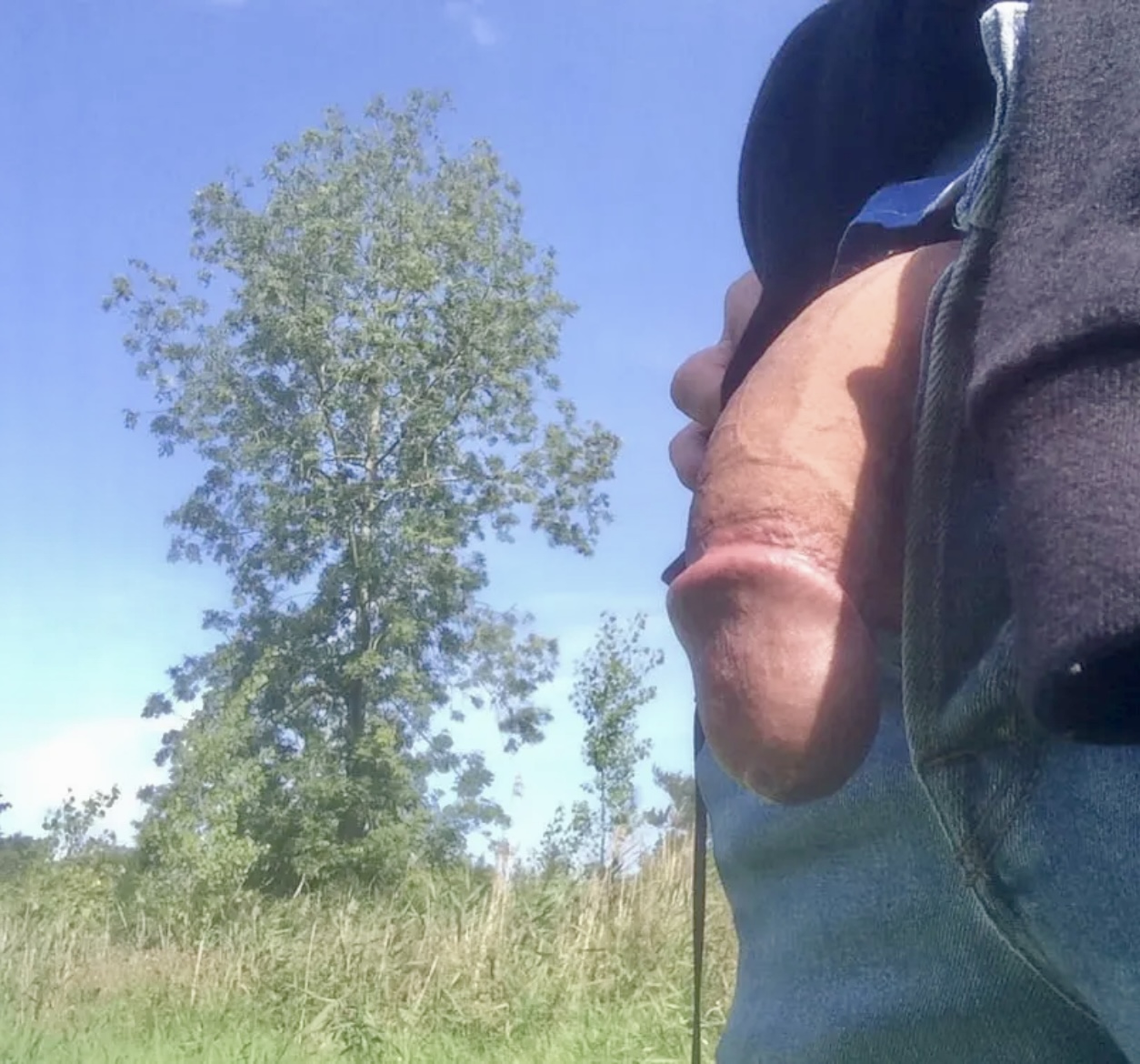 2018 My cock outdoors tried to get seen by somebody