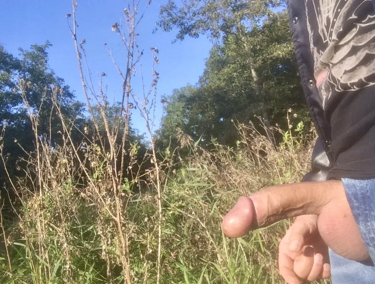 2018 My cock outdoors tried to get seen by somebody