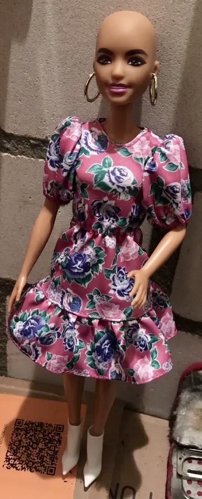 2021 bald Barbie Alopecia