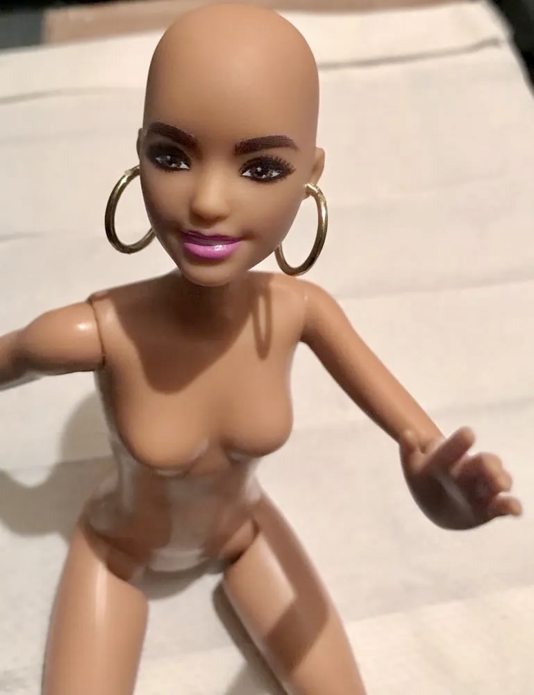2021 bald Barbie Alopecia