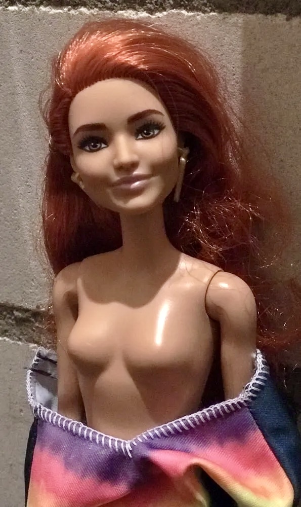 2021 redhead Barbie cumshot facials