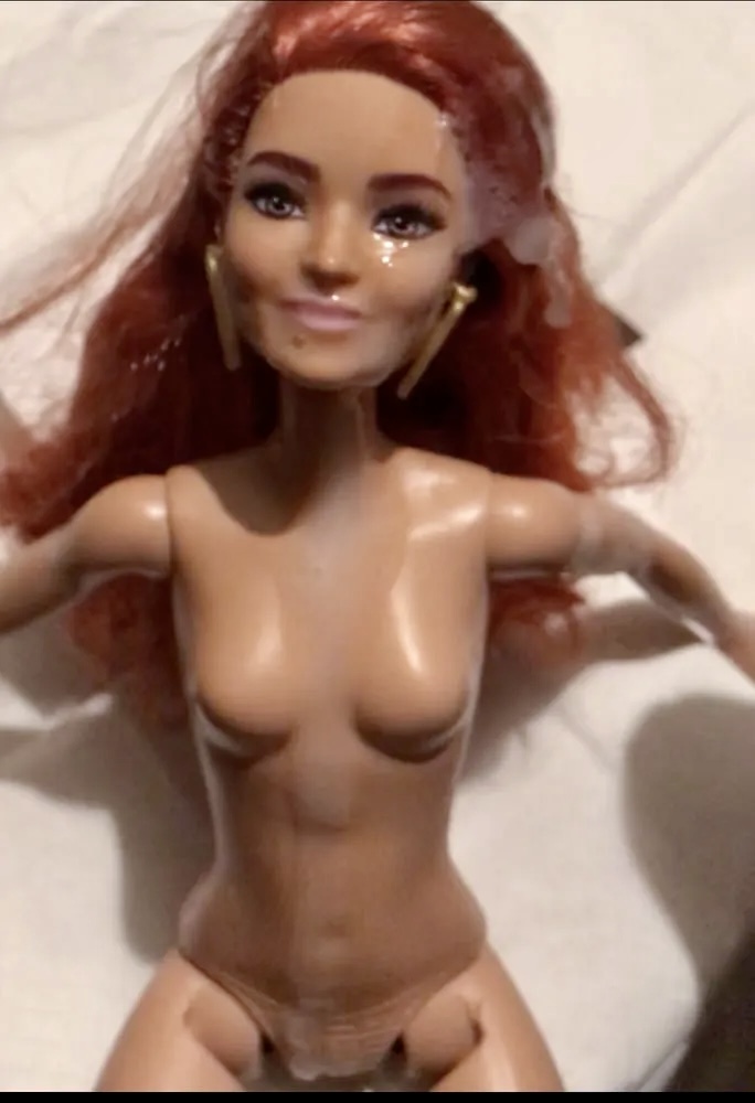 2021 redhead Barbie cumshot facials
