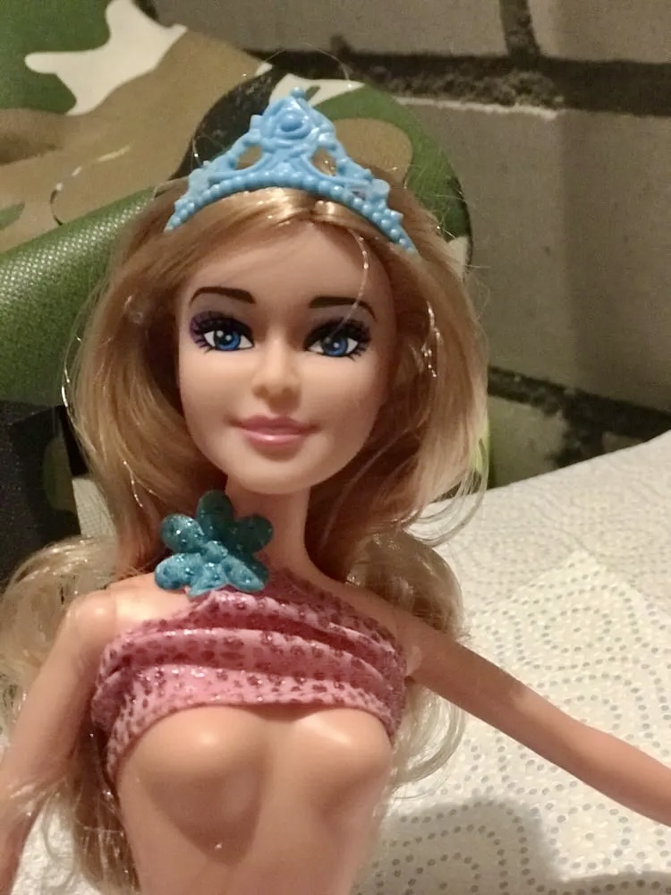 2021 Mermaid Barbie doll cumshot