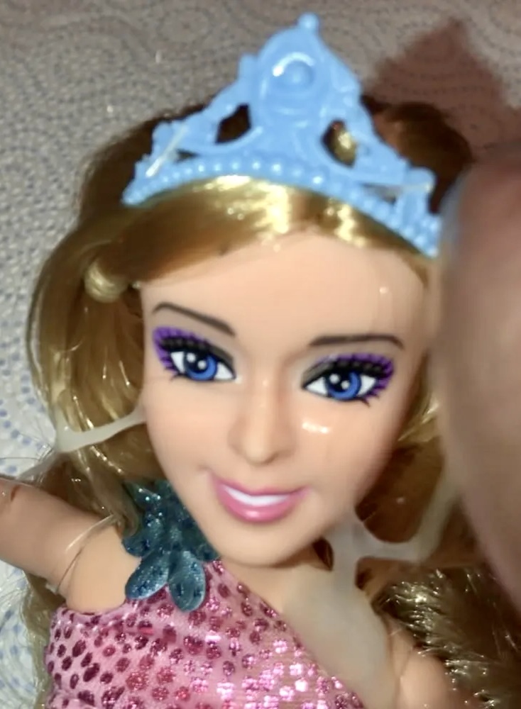 2021 Mermaid Barbie doll cumshot