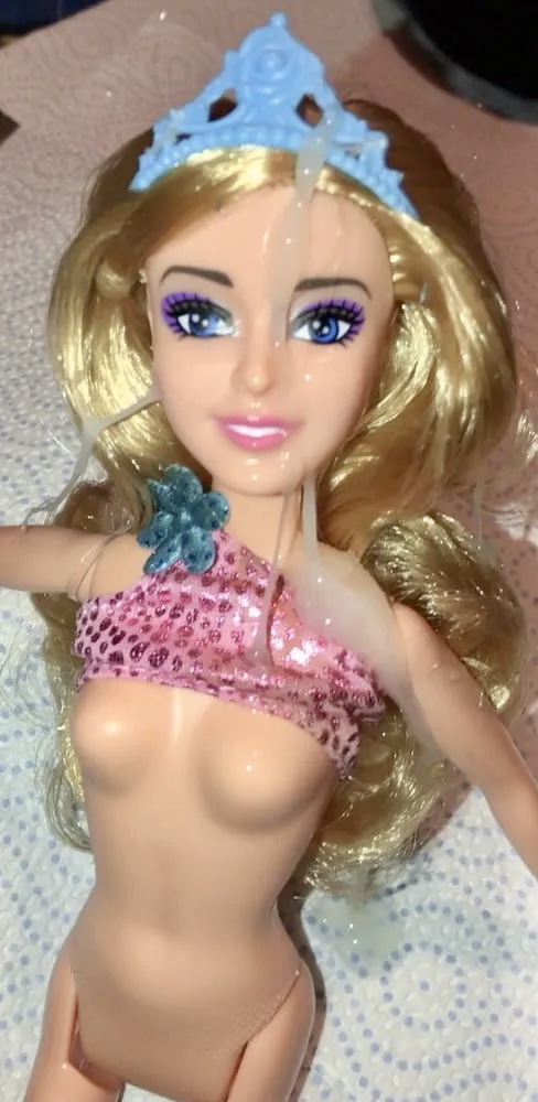 2021 Mermaid Barbie doll cumshot