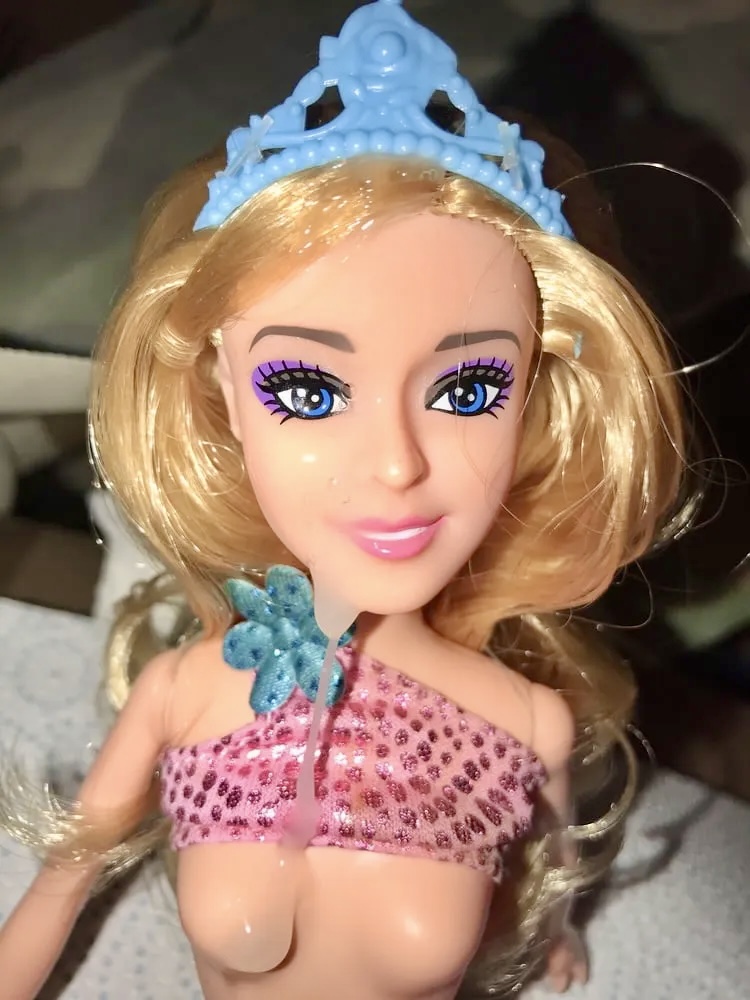 2021 Mermaid Barbie doll cumshot