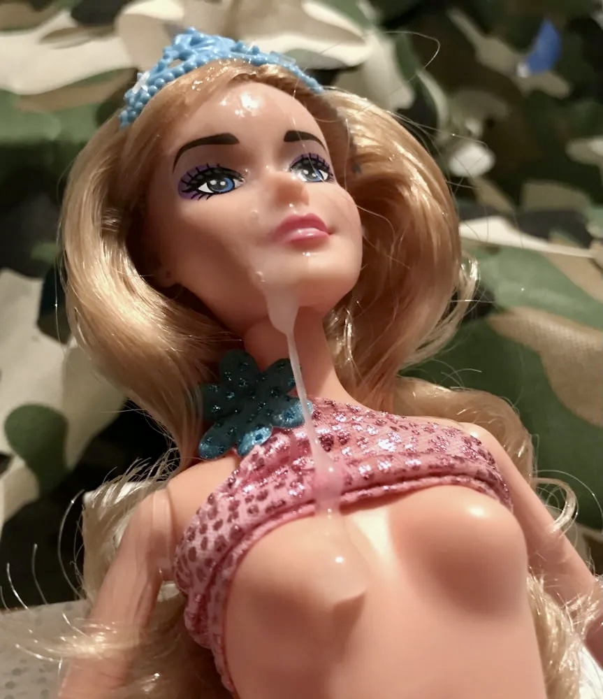2021 Mermaid Barbie doll cumshot