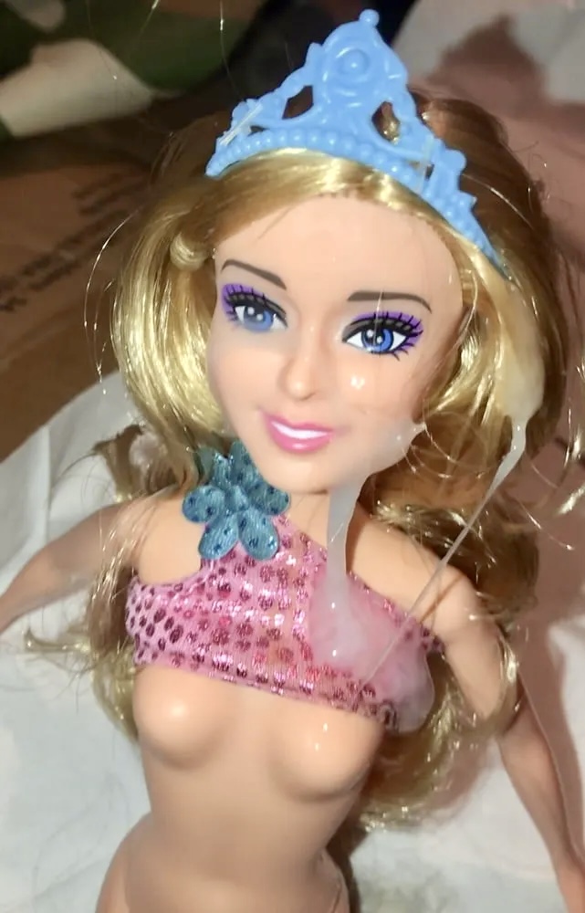 2021 Mermaid Barbie doll cumshot