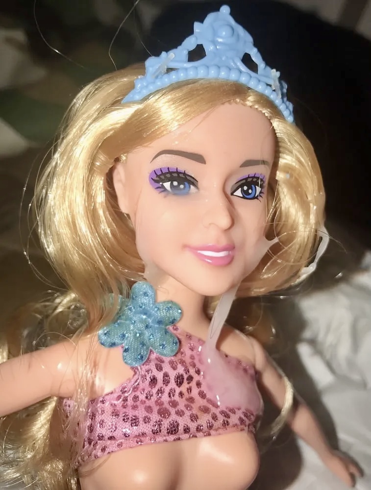 2021 Mermaid Barbie doll cumshot