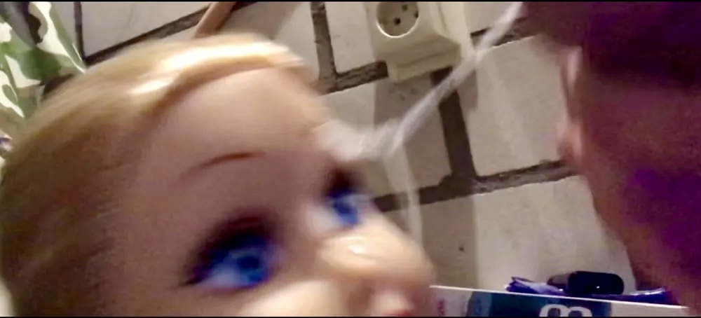 2021 Hairdress doll Barbie cumshots