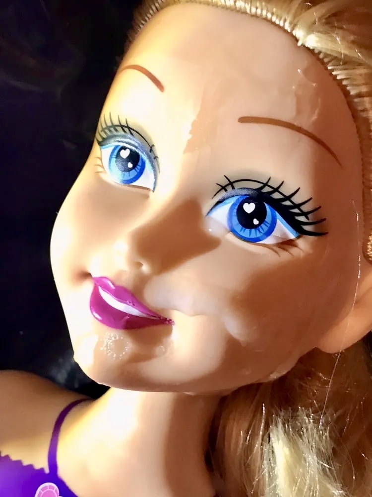 2021 Hairdress doll Barbie cumshots