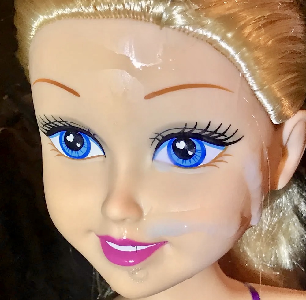 2021 Hairdress doll Barbie cumshots